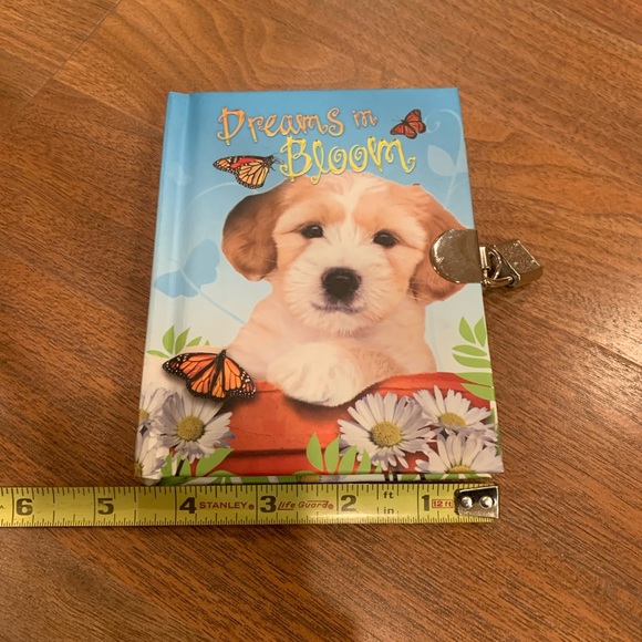 Kids puppy diary with lock and key - Picture 6 of 7